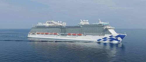 Круизное судно - SKY PRINCESS - Fincantieri - Cantieri Navali Italiani
