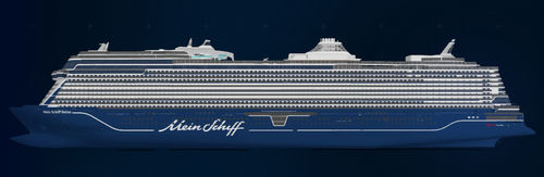 Круизное судно - Mein Schiff Relax - Fincantieri - Cantieri Navali Italiani