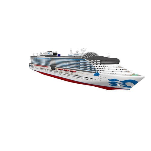 Круизное судно - SUN PRINCESS - Fincantieri - Cantieri Navali Italiani