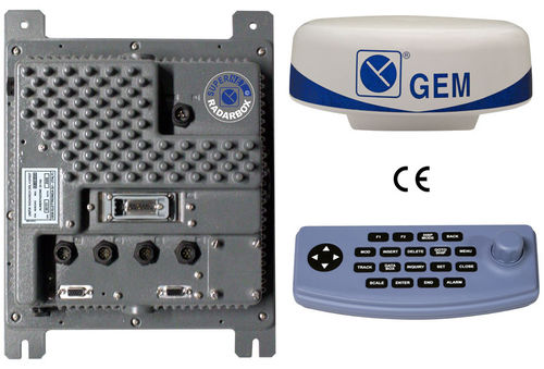 Радар для судна - mod. 440RD/P/RB - GEM Elettronica - для прогулочного судна / ATA / цветовой