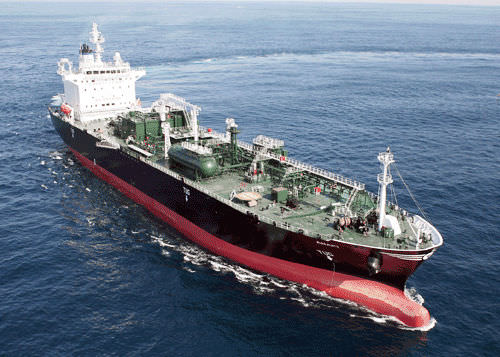 Грузовое судно бутановоз - HYUNDAI MIPO DOCKYARD