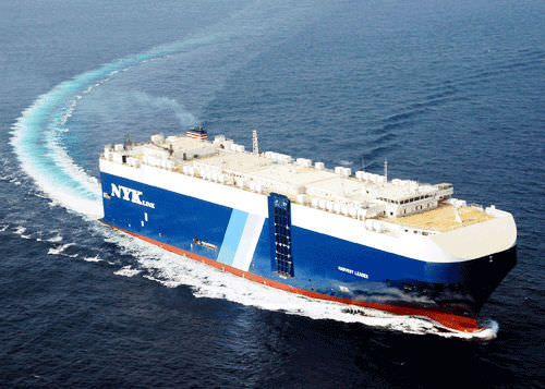 Грузовое судно Ro-Ro - PCTC  series - HYUNDAI MIPO DOCKYARD - для перевозки транспортных стредств