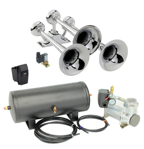 Пневматический звуковой сигнализатор - T-0A COMPLETE KIT - KAHLENBERG INDUSTRIES - для катеров <20 м