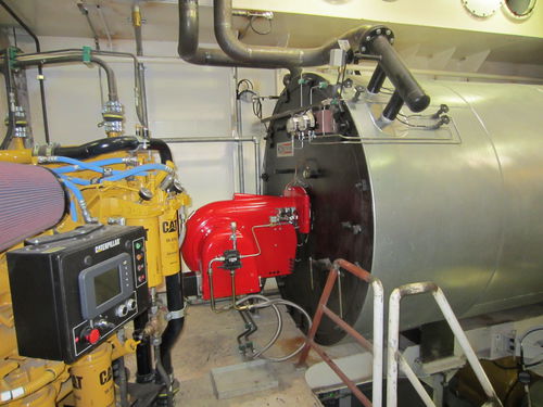 Нагреватель для масла - Inland Tanker - Konutherm BV - вертикальный / тяжелое топливо / для судна
