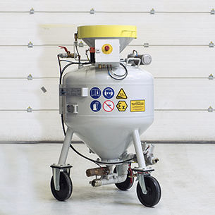 Пескоструйный аппарат для судостроительной верфи - ATEX series - Straaltechniek International - мобильный