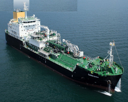 Грузовое судно танкер для перевозки сжиженного метана - Bunkering - K Shipbuilding