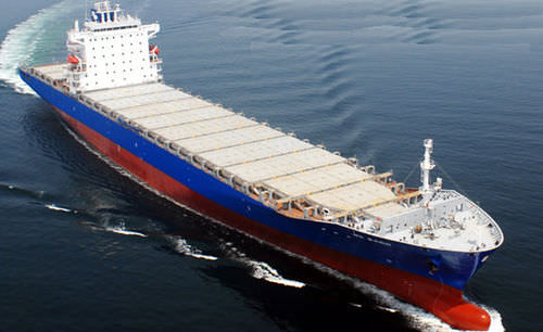Грузовое судно контейнеровоз - K Shipbuilding