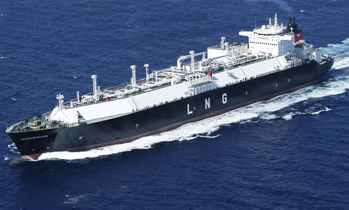Грузовое судно танкер для перевозки сжиженного метана - K Shipbuilding
