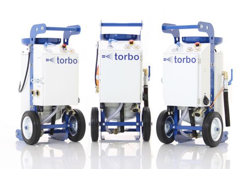 Пескоструйный аппарат для судостроительной верфи - SoftLine S - torbo - мобильный