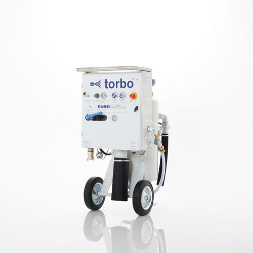 Пескоструйный аппарат для судостроительной верфи - torbo M - torbo - мобильный