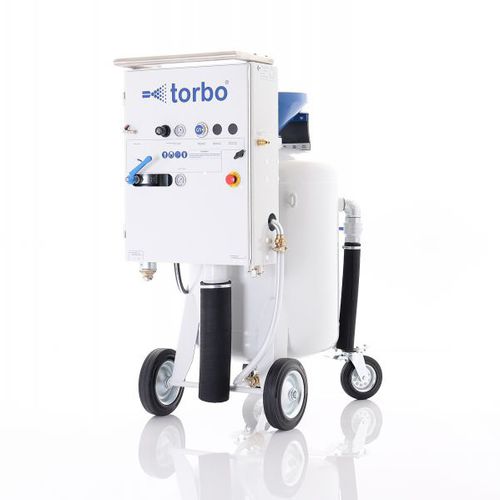 Пескоструйный аппарат для судостроительной верфи - torbo XLS - torbo - мобильный