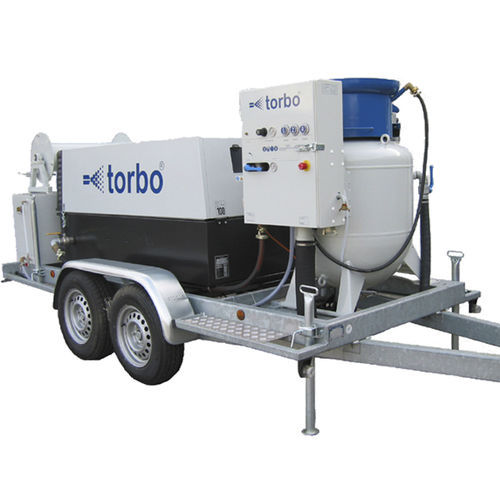 Пескоструйный аппарат для судостроительной верфи - torboCar AC84 - torbo - мобильный