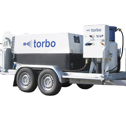 Пескоструйный аппарат для судостроительной верфи - torboCar AC76 - torbo - мобильный