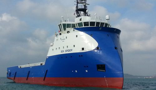 Служебное судно для плавания в открытом море снабжения платформ - PSV - Sea Spider - ULSTEIN