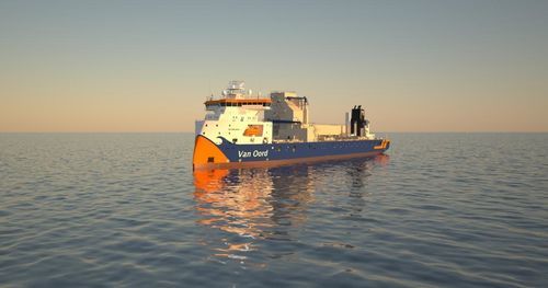 Служебное судно для плавания в открытом море для строительных работ - Van Oord - ULSTEIN - перевозчик тяжелых грузов / Bureau Veritas