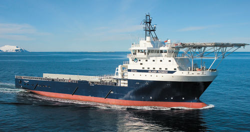 Служебное судно для плавания в открытом море снабжения платформ - PSV - Island Pioneer - ULSTEIN