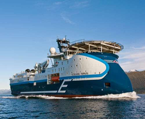 Судно для сейсмического исследования - Oceanic Sirius - ULSTEIN