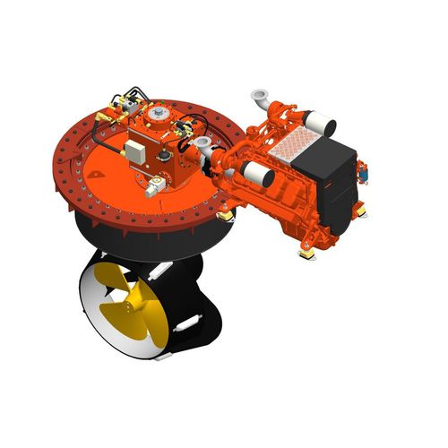 Азимутное подруливающее устройство - Diesel-direct - VETH PROPULSION - для судна / гидравлическое / Z-образный привод