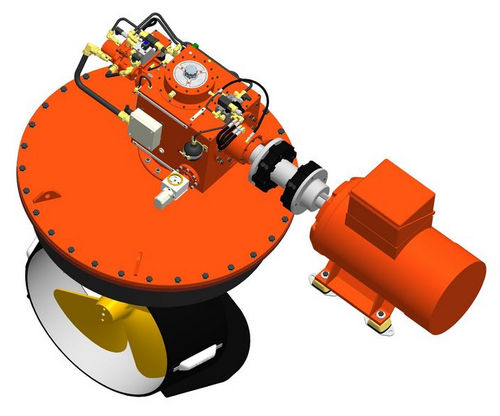 Азимутное подруливающее устройство - Diesel/LNG Electric - VETH PROPULSION - для судна / электрическое / L-образный привод
