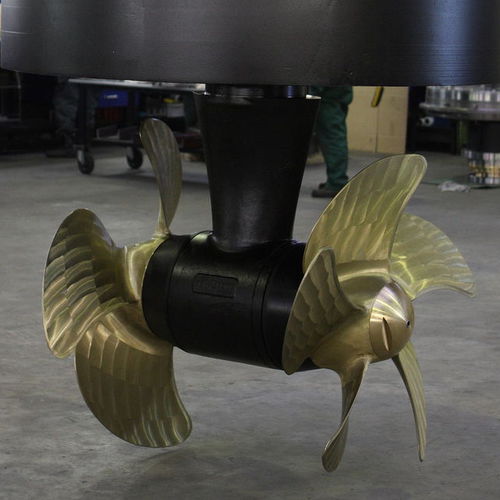 Носовое подруливающее устройство - VETH PROPULSION - для судна / винт противоположного вращения / Z-образный привод