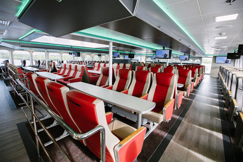 Сиденье для пассажирского судна - CRUISE ROYAL - West Mekan - с подлокотниками / 3 места