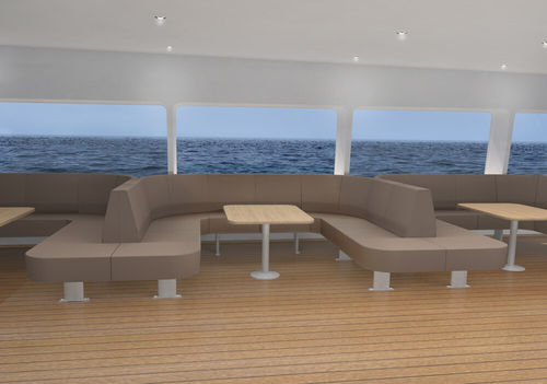 Банкетка для пассажирского судна - WM900 LOUNGE - West Mekan