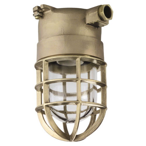 Лампа для открытого пространства - Ex-505 - WISKA Hoppmann GmbH - для судна / накаливания / из латуни