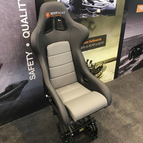 Сиденье кресло - S2H Bucket  - SCOT SEAT KPM MARINE - для катера / с подлокотниками / с подвеской
