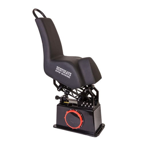 Сиденье тип жокей - S2J Wide - SCOT SEAT KPM MARINE - для катера профессионального назначения / для судна, выходящего в открытое море / с подвеской