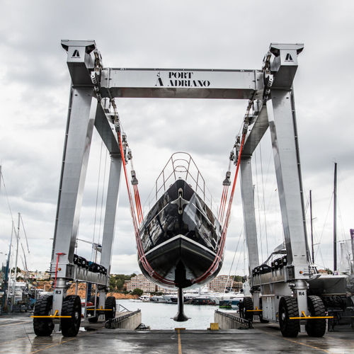 Судоподъемник с дистанционным управлением - BL320TL-90°RC - BOAT LIFT - полноприводный / для большой нагрузки / для подъема