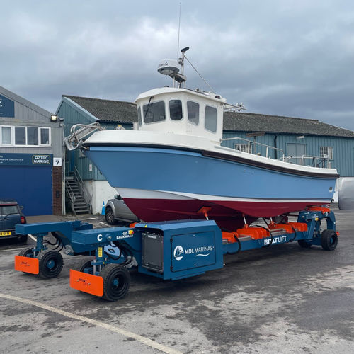 Тележка для разгрузочно-погрузочных работ - BL25MA-90°DSC - BOAT LIFT - для катера