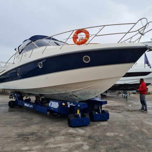 Прицеп для разгрузочно-погрузочных работ - BL15MA-90° - BOAT LIFT - для судостроительной верфи / самоходный / с дистанционным управлением
