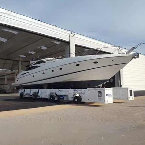 Прицеп для разгрузочно-погрузочных работ - BL100MES - BOAT LIFT - для спуска на воду / для катера / для судостроительной верфи