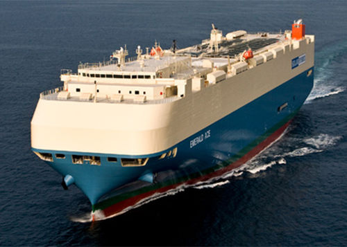 Грузовое судно для перевозки транспортных стредств - EMERALD ACE - MITSUBISHI HEAVY INDUSTRIES - Ship & Ocean