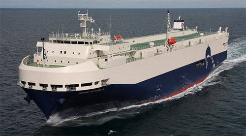 Грузовое судно для перевозки транспортных стредств - TRANS FUTURE 8 - MITSUBISHI HEAVY INDUSTRIES - Ship & Ocean