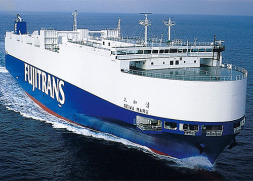 Грузовое судно Ro-Ro - SEIWA MARU - MITSUBISHI HEAVY INDUSTRIES - Ship & Ocean - для перевозки транспортных стредств