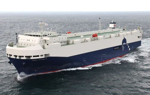 Грузовое судно для перевозки транспортных стредств - TRANS FUTURE11 - MITSUBISHI HEAVY INDUSTRIES - Ship & Ocean