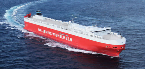 Грузовое судно Ro-Ro - TYSLA - MITSUBISHI HEAVY INDUSTRIES - Ship & Ocean
