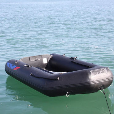 Надувная лодка c подвесным мотором - Kinglight - Weihai Hifei Marine Co., Ltd - складная / открытая / макс. 4 человека