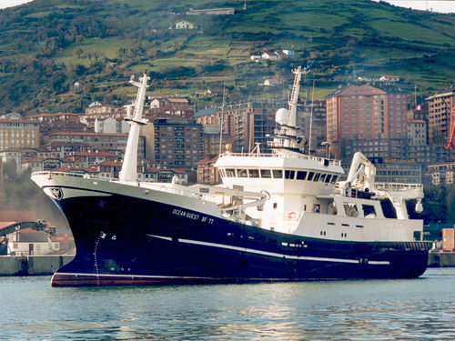 Профессиональное рыболовное судно траулер - OCEAN QUEST - Astilleros Zamakona