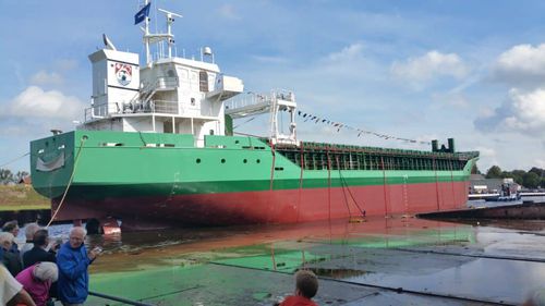 Грузовое судно минибалкер - Arklow View - Royal Bodewes