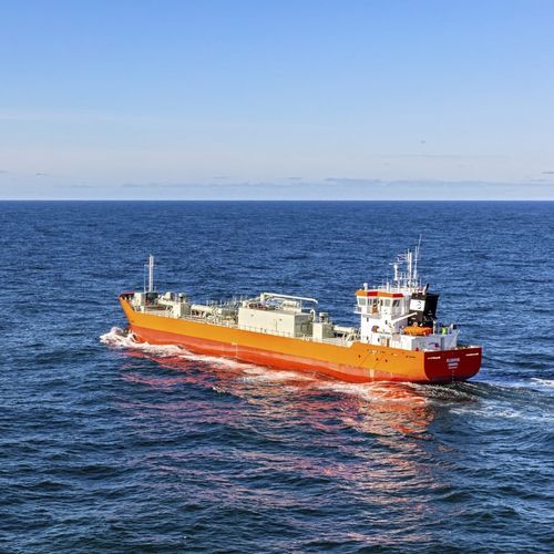 Грузовое судно для перевозки цемента - Florvik - Royal Bodewes - гибридное