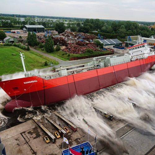 Грузовое судно для перевозки цемента - Kongsdal - Royal Bodewes - гибридное