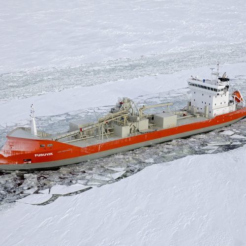 Грузовое судно для перевозки цемента - Furuvik - Royal Bodewes - полярное
