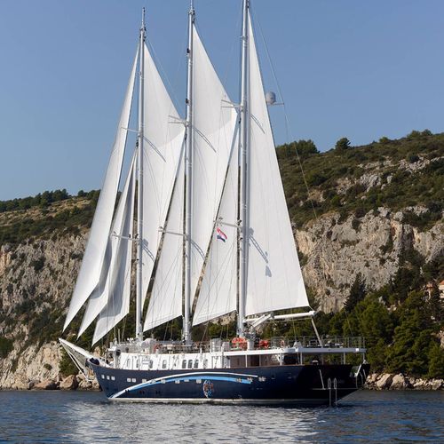 Круизная элитная парусная супер-яхта - Klara - Brodosplit Shipyard - с открытым кокпитом / бушприт / 3 мачты