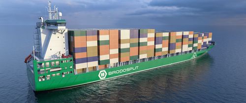 Грузовое судно контейнеровоз - 2000 - Brodosplit Shipyard