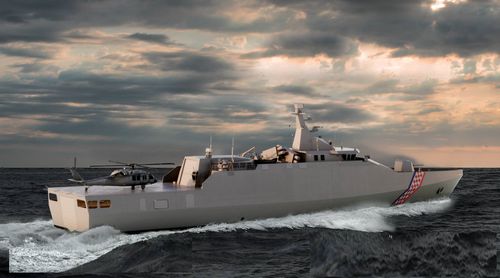 Специальное судно для наблюдения offshore - Corvette BIS-91 - Brodosplit Shipyard