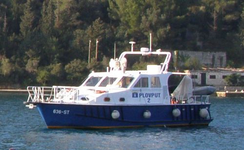 Профессиональный катер катер береговой охраны - PLOVPUT - Brodosplit Shipyard - лоцманский катер / дизельный / Croatian Register of Shipping