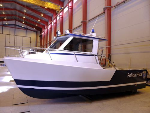 Профессиональный катер катер береговой охраны - 7.5 SC - Estaleiros Navais de Peniche - c подвесным мотором / стеклопластик