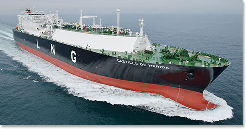 Грузовое судно танкер для перевозки сжиженного метана - Imabari Shipbuilding Co., Ltd.